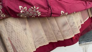 Dark Mehroon Bridal Lehenga