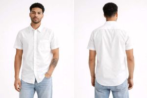 🤍 Classic White Men's Shirt | Minimalist 🤍