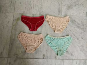 Comfortable Cotton Panties (Set of 4)