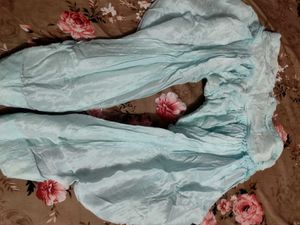 Sky blue Salwar suit