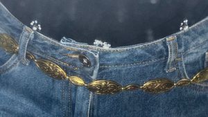 Vintage style Gold Waist chain
