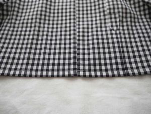 Gingham Off-Shoulder Top