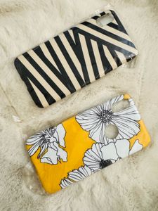 2 Phone Cases - Striped &amp; Floral