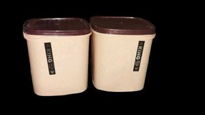 Set of 2 Storage Containers New