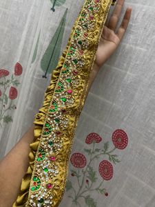 Maggam zardosi work Waist Belt for sar