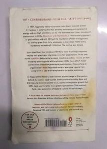 Measure What Matters Book