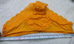 Yellow Lace Hipster Panties 💚