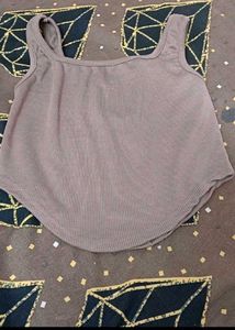 Ribbed Corset Style Tank Top