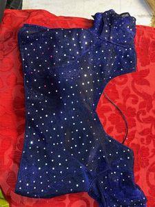 Sparkling Blue Blouse