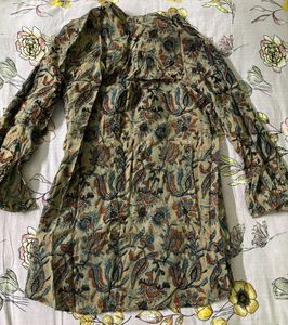 Boho Floral Print Kurta