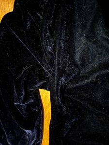 Velvet Zip-up Jacket