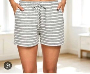 Striped Pajama Shorts