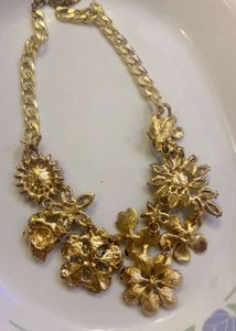 New Statement Floral Necklace