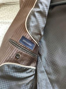 Men's Striped Blazer