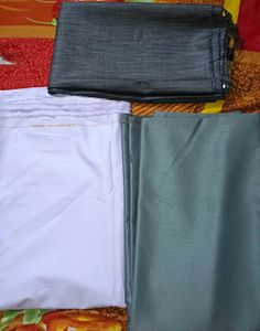One Shirt And 2 Pant -Dress Materials For Men