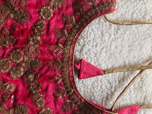 Embroidered Silk Blouse