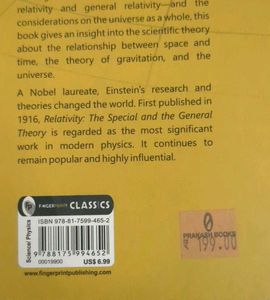 Albert Einstein's Relativity Book