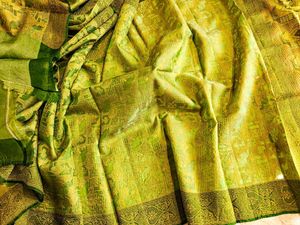 Rare Jangla Kadhua Weaving | Pure Kora Banarasi
