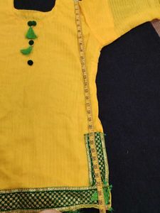 Yellow Gharara Suit XL