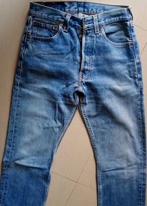 Levis 501vintage Blue Denim Jeans