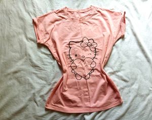Peach Hellokitty Tshirt