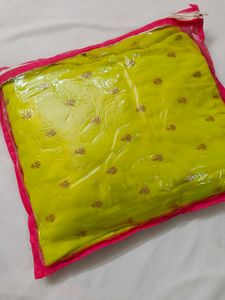 Stunning Lime Green Anarkali Gown