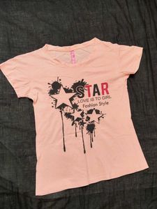 Cute Pink Graphic T-Shirt