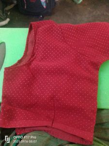 Readymade Red Polka Dot Blouse