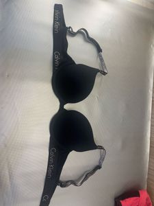 Calvin Klein Black Logo Bra