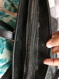 Black Quilted Handbag
