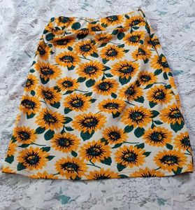 Sunflower Print Co-ord Dress