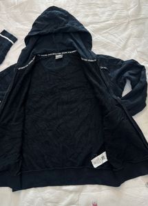 Puma Navy Full Zip Hoodie