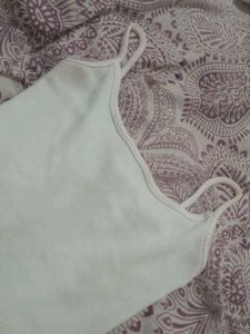Ribbed Spaghetti Strap Tank Top