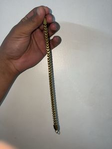 24k Gold-toned Chain Bracelet