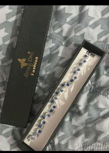 Sparkling Blue & Silver Bracelet