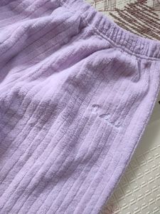 Lavender Fleece Hoodie And Joggers Set/ Coord Set