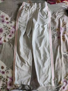 💯 Asics vintage style Pink Striped track Pants