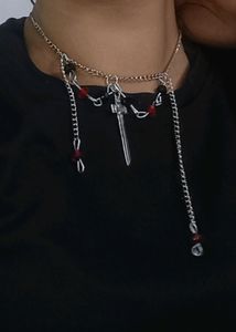 Swords And Slashes Necklace