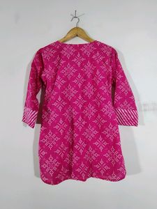 Pink Printed Tunic (Women's)