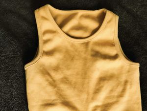 Basic Mustard Yellow Tank Top