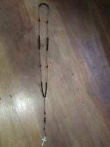 Black Crystal Rosary