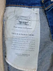 Levi's Men's 505 Indigo Straight Fit Jeans