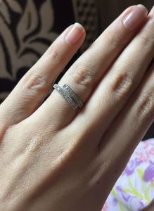 Sparkling 925 Silver Wrap Ring