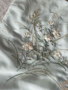 Light Blue Embroidered Camisole Top