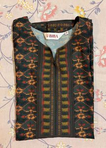 BIBA Women Polyester Straight Fit Printed Kurti