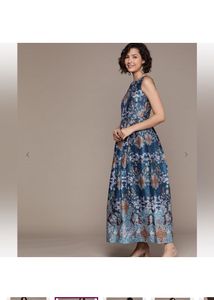 LABEL RITU KUMARFloral Print Maxi Dress