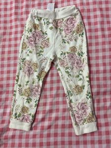 Floral Print Joggers