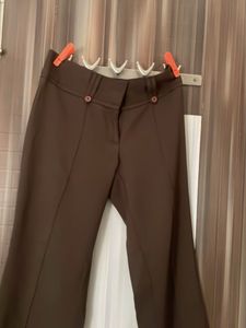 Stylish Brown Bell Bottom Pants