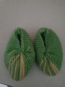Handmade Baby Booties