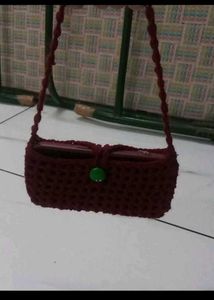 Handmade Crocheted phone bag99